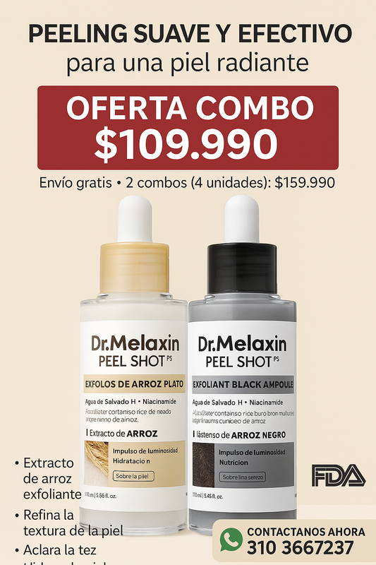 DrMelaxin Ampolla Rice & Black Rice 30ml