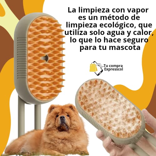 Cepillo Masajeador mascotas